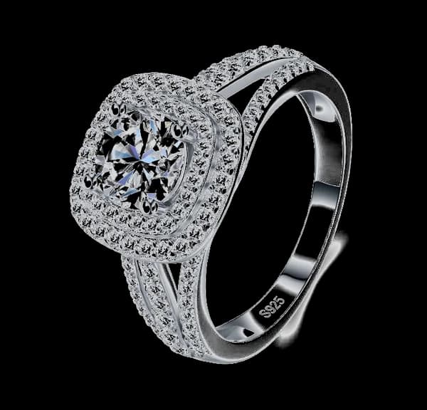 Pave Eternity Band