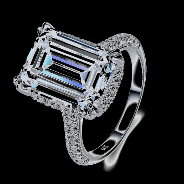 Cushion Halo Ring