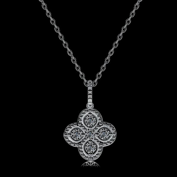 Classic Halo Pendant